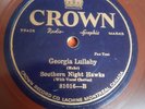 CROWN 81016 Southern Night Hawks / Ernie Noble - 78rpm Shellac Canada Brown