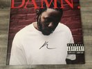 Kendrick Lamar DAMN. Limited Red Opaque Vinyl + Signed Autographed Cover Hip Hop