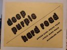 DEEP PURPLE LP HARD ROAD RUTHLESS RHYMES 7/30/1971 LIVE 1977