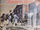 ALEGRES DE TERAN MAS Y MAS CORRIDOS NORTEÑOS / LP RARE FALCON RECORDS VG+