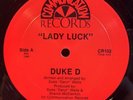 DUKE D Lady Luck B/W Dragon Lady 1986 Communication CR102 12