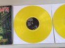 Iron Maiden Somewhere On Tour UK Yellow Vinyl LP Record new