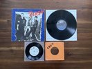 The Clash S/T LP Canada press Blue Sleeve + promo 7” Small Hole  punk Not KBD