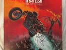 Meat Loaf Bat Out of Hell Vinyl Signed LP Autographed Red Smoke Target Exclusive