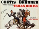 TONY CURTIS PERSONALLY AUTOGRAPHED “TARAS BULBA” SOUNDTRACK ALBUM LP   W/COA (E)