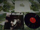 VINYL LP ALBUM RARE HANK WILLIAMS JR AUTOGRAPH COVER WHISKEY BENT & HELL BOUND