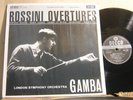 SPEAKERS CORNER DECCA SXL 2266 FFSS ROSSINI OVERTURES PIERINO GAMBA 1994 NM