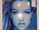 BRITNEY SPEARS IN THE ZONE BLUE WHITE SPLATTER VINYL LP URBAN EXCLUSIVE RARE