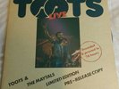 TOOTS AND THE MAYTALS LIVE LP LimitedEdition MAKE OFFER Vinyl Record PRE-RELEASE