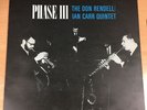 IAN CARR/ DON RENDELL QUINTET - PHASE III - UK COLUMBIA LANSDOWNE LP- SCX 6214