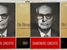 Bach / Klemperer BRANDENBURG CONCERTOS 1-6 (Columbia) 1961 stereo British 2-LPs