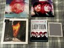LADYTRON Time’s Arrow Turquoise Vinyl Bundle Signed Print & 7” Orange Vinyl