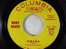Garage Psych 45 - Moby Grape - Omaha/8:05 - Columbia - VG+