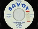 Doo-Wop R&B 45 - Billy Nelson - Pack-Shack And Stack - Savoy