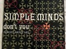 SIMPLE MINDS “Don’t You Forget About Me” 12” Vinyl Single (SP-12125) EX/EX