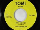 Garage Soul 45 - Malabous Ron - Start All Over - Tomi - VG++