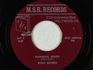 R&B Soul Song Poem 45 - Rodd Rogers - Romantic Moon - M.S.R.