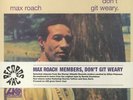 ROACH, Max - Members Don't Git Weary (mono) (remastered) - Vinyl (LP)