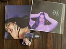 OLIVIA RODRIGO SIGNED GUTS WHITE COLOUR VINYL, CASSETTE + SIGNED 11 INCH ARTCARD