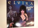 Elvira Presents Haunted Hits Double LP Vinyl W Unused Poster Cramps Edmunds VG+