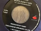 RARE MISPRINT 1986 The Cure Boys Don't Cry 7