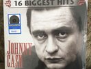 JOHNNY CASH “16 BIGGEST HITS” BLACK VINYL  LP - WALMART EXCLUSIVE - NEW/SEALED