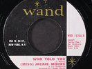 JACKIE MOORE: who told you / loser again WAND 7