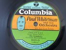 Paul Whiteman 78rpm Single 10-inch Columbia Records # 2023-D Great Day