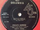 THE PRETTY THINGS: PRIVATE SORROW/BALLOON BURNING