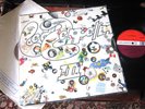LED ZEPPELIN -     Led Zeppelin III,        RARE 1970 UK PLUM/RED LP / inner