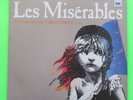 LES MISERABLES LONDON CAST ALBUM 2 LP  VINYL RECORD