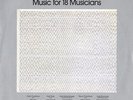 ECM-1129 STEVE REICH Music for 18 Musicians 1978 Recording GERMAN Press NM
