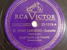 Daniel Santos El Chino Camarero RCA Victor 23-1218 Latin 78 RPM HEAR