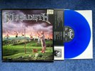 Megadeth “Youthanasia” Orig 1994 UK Gatefold BLUE VINYL Lp + Promo cards/mail 