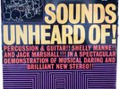 SHELLY MANNE/JACK MARSHALL:Sounds Unheard Of :Easy Jazz Rare Near Mint Vinyl LP