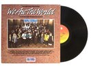 USA For Africa Vinyl Record We Are The World LP Gatefold Plus Lyric Sheet