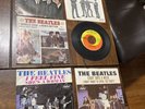 THE BEATLES 3 Records & Sleeve, 2- SLEEVE, 1 Record No Sleeve Single 45 RPM Lot