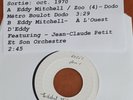 SP EDDY MITCHELL TEST PRESSING DODO METRO BOULOT DODO