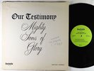 Mighty Sons Of Glory - Our Testimony LP - Rochelle - Modern Soul Gospel HEAR