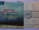 Klemperer * Mahler Symphony No. 4 * COLUMBIA SAX 2441 * B/S STEREO ED1    NM