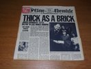 JETHRO TULL - Thick As A Brick - 1972 UK 2-track Vinyl LP - A3U / B2U Matrixs