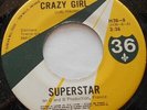 CANADA  Ex SUPERSTAR Crazy girl /Pulsation Three 1977 DISCO BOOGIE FUNK 45