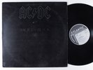 AC/DC Back In Black ATLANTIC LP VG+ embossed cover f