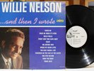 Rare Country LP - Willie Nelson - And Then I Wrote - AUTOGRAPHED - Liberty #3239