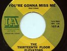 HEAR- Rare Garage 45- The 13th Floor Elevators - You're Gonna Miss Me - IA # 107
