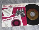 MARCELS DOOWOP 45RPM & PICT SLEEVE HEARTACHES / MY LOVE FOR YOU 1961 COLPIX 612