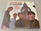The Who Sings My Generation LP Record 1st Issue Mono Decca Gloversville 1966