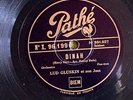 Pathe X96199  Lud Gluskin Orch  DINAH 78rpm EE+ Jazz 1932 Arthur Briggs