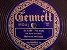 Gennett 5453 WOLVERINES (Bix) Oh Baby /COPENHAGEN  78 rpm jazz  1924 EE-/V+