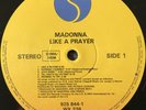 Madonna Like A Prayer + AIDS LEAFLET NEAR MINT Sire Vinyl LP